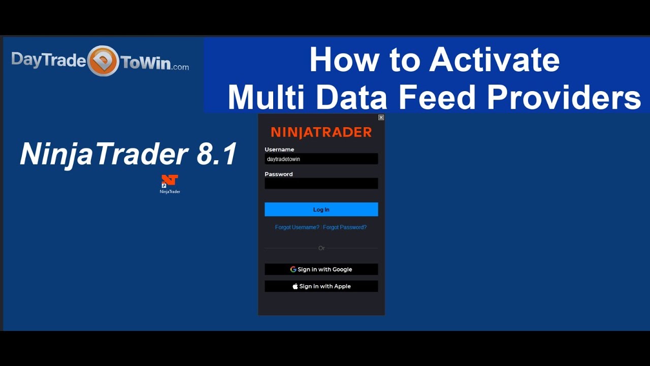Ninja-Trader-8.1-Access-Multi-Data-Feed-Providers-How-To-Turn-On