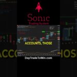 Sonic System Master Tick Charts #trading #stocktrading #investing