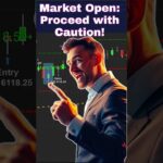 Market Open: Proceed with Caution! #trading #tradesetup #daytrading