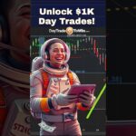 Unlock 1k day trades #daytrading #investing