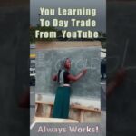 You learning Daytrading on YouTube #trading #tradingstrategy