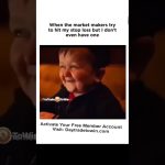 When Market Makers Try to Hit My Stop #stockmarket