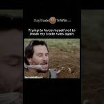 Try to Stay Calm When the Trade Goes Against You  #trading #stockmarket