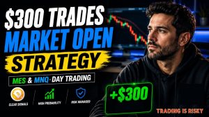 $300 Trades at Market Open 🔥 Day Trading MES Strategy for Traders